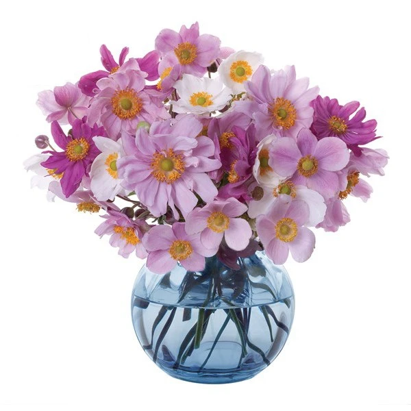 Florabundance Colours Ink Blue Anemone Vase 3 Florabundance Colours Ink Blue Anemone Vase