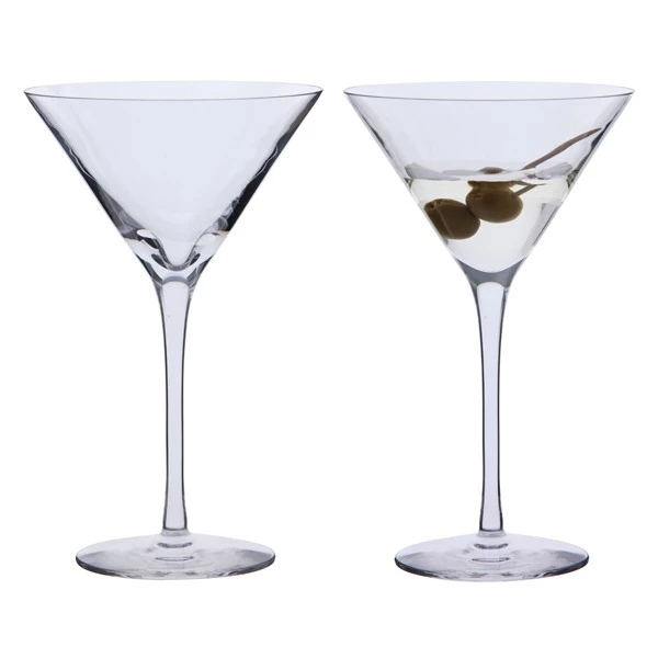 Bar Excellence Martini Glass, Set Of 2 3 Bar Excellence Martini Glass, Set Of 2