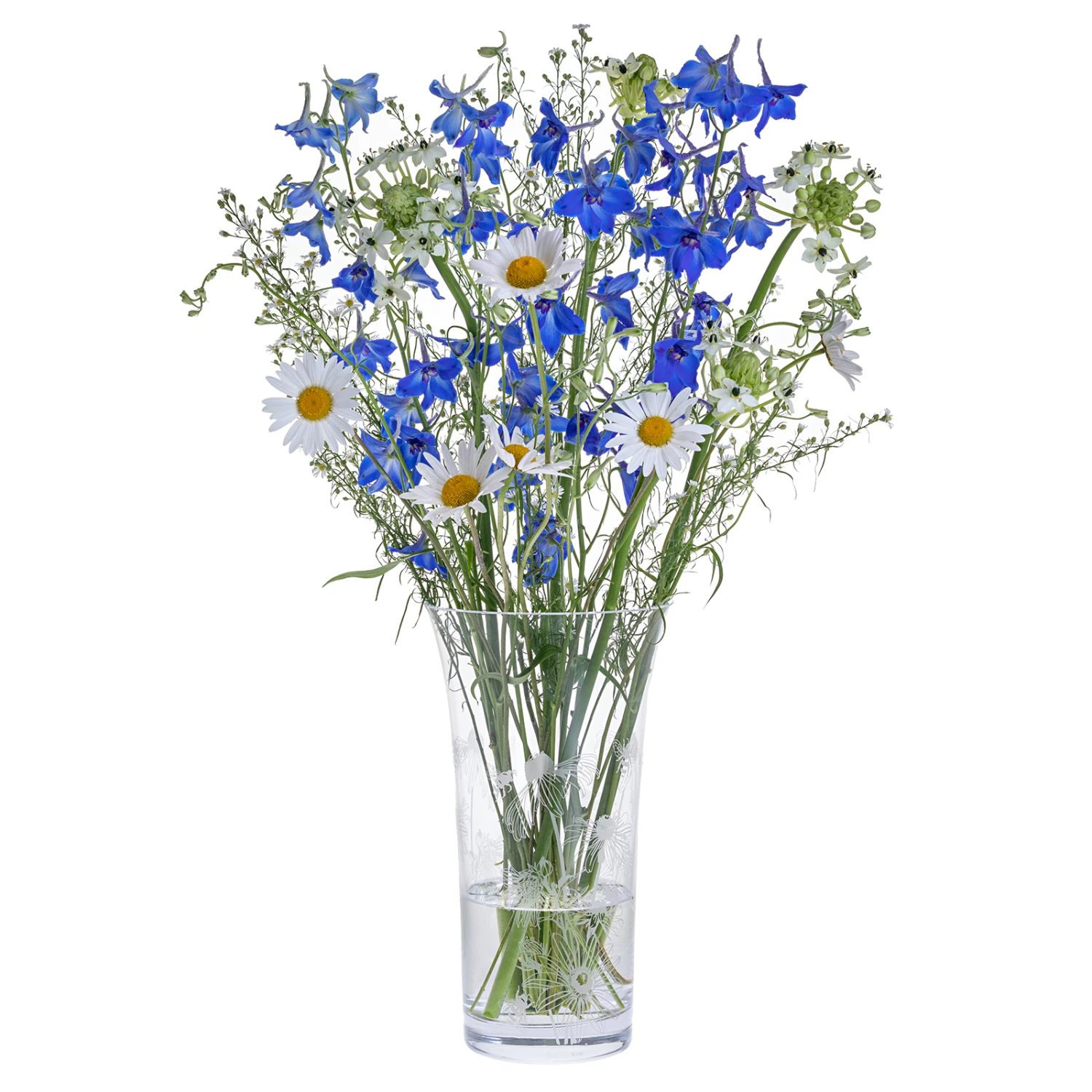 Bloom Flared Vase Bees & Rudbeckia 3 Bloom Flared Vase Bees & Rudbeckia