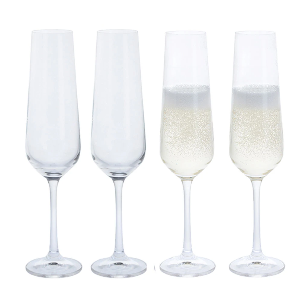 Cheers! Champagne Flute, Set Of 4 3 Cheers! Champagne Flute, Set Of 4