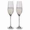 Glitz Champagne Flute, Set Of 2 -Home Sale Store flute liquid pair