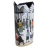 John Beswick Silhouette D'art Vase - Lowry - Market Scene -Home Sale Store lowry market scene