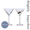 Bar Excellence Martini Glass, Set Of 2 - Slightly Imperfect -Home Sale Store martini dof 1