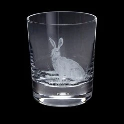 Hand Engraved Hare Tumbler