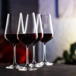 Cheers! Red Wine Glass, Set Of 4 -Home Sale Store red wine cheers